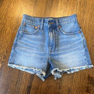 Madewell Perfect Jean Shorts NWT